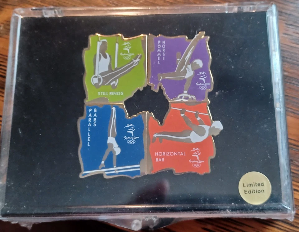 Paris Olympic Pin Paris 2024 Olympic Pin Set Sydney 2000 Olympic Pin Set Gymnast - Image 1 of 1