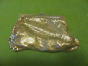Vintage Whiting and Davis Mesh Coin Purse #2978 MADE IN USA.