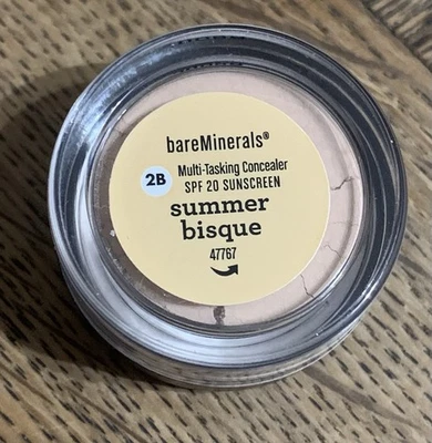 Corrector multitarea bareMinerals Summer Bisque 2B FPS20 ~ SELLADO tamaño de viaje Foto 1 de 3