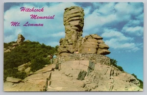 Frank Hitchcock Memorial at Windy Point near Tucson Arizona Postcard - Picture 1 of 2