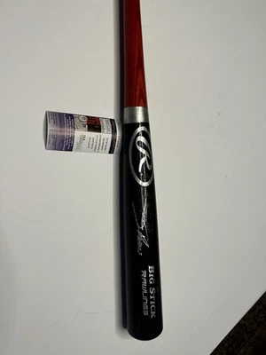 Jim Thome Autograph Signed Bat Rawlings JSA COA 612 HRs - Image 1 of 3