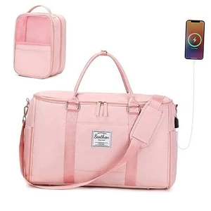 Carry On Garment Bag,Large Nylon Duffle Bag for Women,Waterproof Garment Bags - Picture 1 of 7