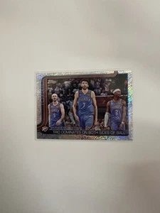 2025-26 Topps Flagship Basketball Sand Glitter #288 THUNDER UP OKC - Bild 1 von 2