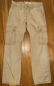 BOYS CARGO 8 REG SZ 24X22 LEVIS 511 TAN - Picture 1 of 4