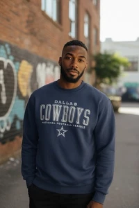 Sudadera De Colección Años 90 Dallas Cowboys Extra Grande 1994 EE. UU. Jugador Profesional Sin Stock - Imagen 1 de 8