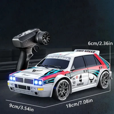 Auto Radiocomandata Lancia Delta Scala 1:24 Drif Rally 2,4Ghz - Image 1 of 4