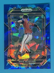 2023 Panini Prizm - Blue Ice Prizm #271 Mike Mussina Orioles - Picture 1 of 2