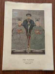 RARE 1960/70S THE PLAYPEN MENU - PENINSULA HOTEL KOWLOON HONG KONG - Picture 1 of 10