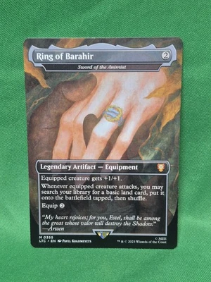 Ring Of Barahir Mythic 0355 LTC Borderless Pack Fresh NM - Image 1 of 2