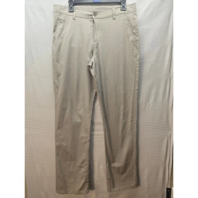 Брюки IZOD для мальчиков размер 20 хаски хаки чино униформа карманы эластичные мягкие отверстия 7458 - Изображение 1 из 4