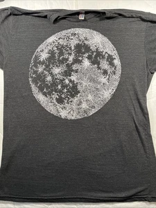 Full Moon Astronomy Print Herren Grafik T-Shirt Gr. L - Bild 1 von 4
