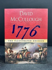 1776 The Illustrated Edition HC Slip Case David McCullough Inside Packs Sealed - Picture 1 of 7