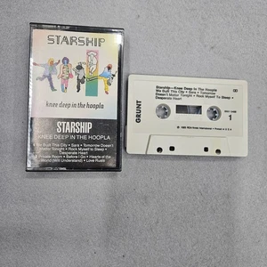 Starship Cassette Knee Deep in the Hoopla Tested Rock Band Grace Slick BXK1-5488 - Foto 1 di 9
