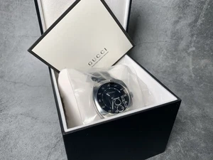 Nuevo en Caja, Reloj Gucci GG2570 Hombre, YA142307, Negro e Inoxidable, Estilo Vintage - Imagen 1 de 10