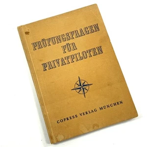 Vintage Prufungsfragen Fur Privatpiloten • Exam Questions for Private Pilots - Picture 1 of 3