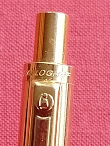 Vintage Ballograf goldfarbene KUGELSCHREIBER Schrift blau, Marke MADE in SWEDEN Vintage - Bild 1 von 9