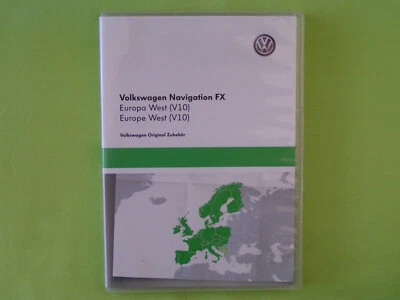 SD CARD NAVIGATION FX EUROPA 2018 V10 VW RNS 310 PASSAT GOLF CADDY TIGUAN TOURAN - Bild 1 von 4