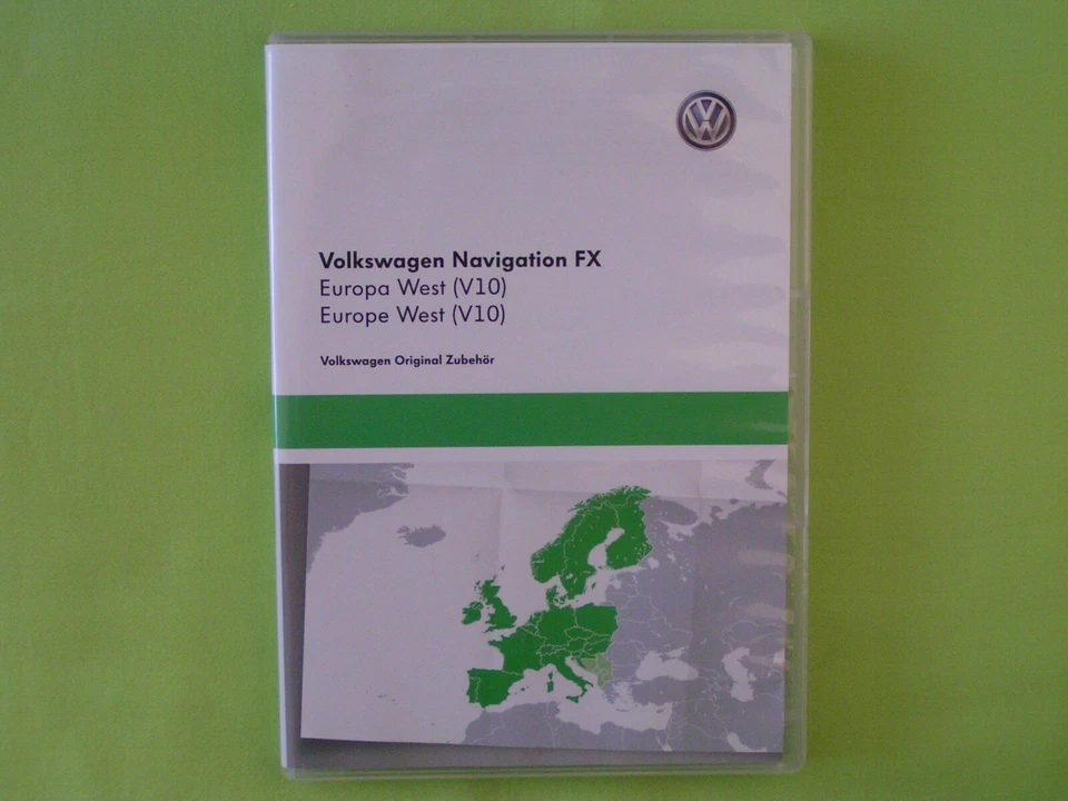 SD CARD NAVIGATION FX EUROPA 2018 V10 VW RNS 310 PASSAT GOLF CADDY TIGUAN TOURAN - Bild 1 von 4