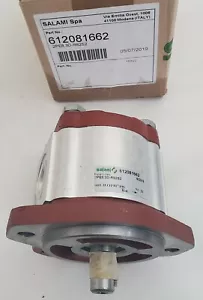 NEW Salami Spa 612081662 Hydraulic Gear Pump Motor 2PE8,3D-R82S2 - Picture 1 of 1