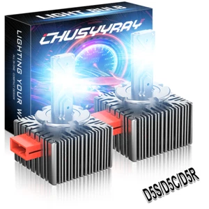 2X Fits Chevrolet Silverado 1500 GMC Sierra Terrain Xenon HID Headlight Bulb D5S - Bild 1 von 13