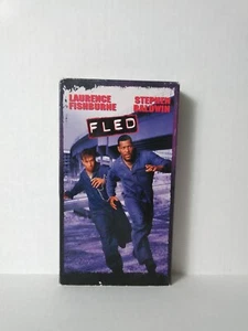 Fled (VHS, 1997) Stephen Baldwin, Laurence Fishburne (Rare) - Picture 1 of 4