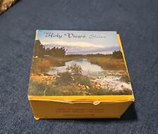 Vintage Holy Views Slides.  100 Color Slides Of The Holy Land Kodak Original Box