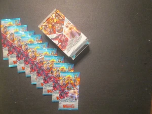 Cardfight Vanguard The Genius Strategy Technical Booster Pack x 9 - Imagen 1 de 3