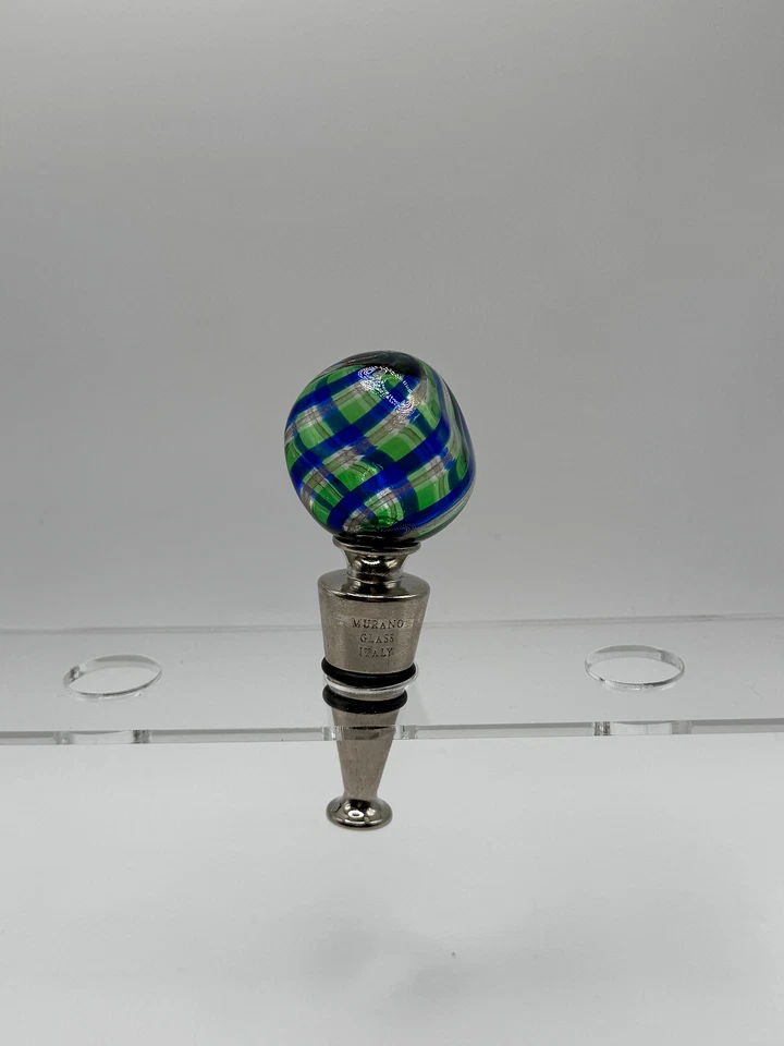 Винная пробка из муранского стекла — абстрактная сфера - Изображение 1 из 1