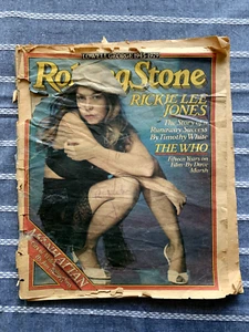 AUTOGRAPHED Rickie Lee Jones Aug 1979 Rolling Stone Magazine Signed - Picture 1 of 6