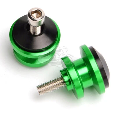 Fit For Ninja 250R 300R Z750 ZX6R 7R 9R 10R Swingarm Spools Slider Stand Screws - Image 1 of 4