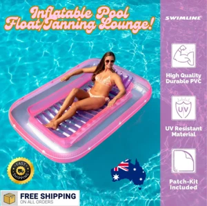 Inflatable Tanning Lounge /Pool Float - Picture 1 of 7