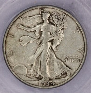 1934-P 1934 Walking Liberty Half Dollar 50c ICG - VF35 - Picture 1 of 4