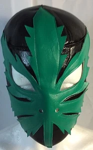 MARIHUANA MAN! WRESTLING - LUCHADOR MASKE! WEEDMAN !! SUPER!! SEHR SELTEN! HANDARBEIT - Bild 1 von 3