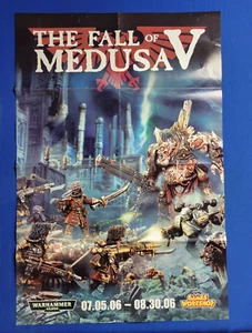 Games Workshop (2006) Warhammer 40K "La Caída de Medusa" 39 x 20 (Doble Cara) - Imagen 1 de 2