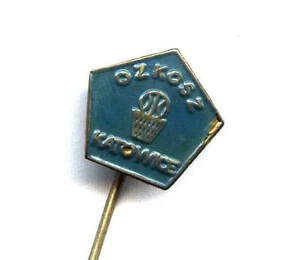 pin POLISH REGIONAL BASKETBALL FEDERATION (region Katowice) badge - Picture 1 of 1