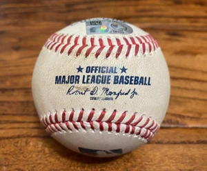 Michael Chavis Pirates Game Used Baseball 14.08.2022 vs Giants Hit Ground Out - Bild 1 von 5