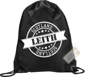Leith Backpack Bag Leith Scotland UK Stamp Gym Flag Handbag Sport - Picture 1 of 1