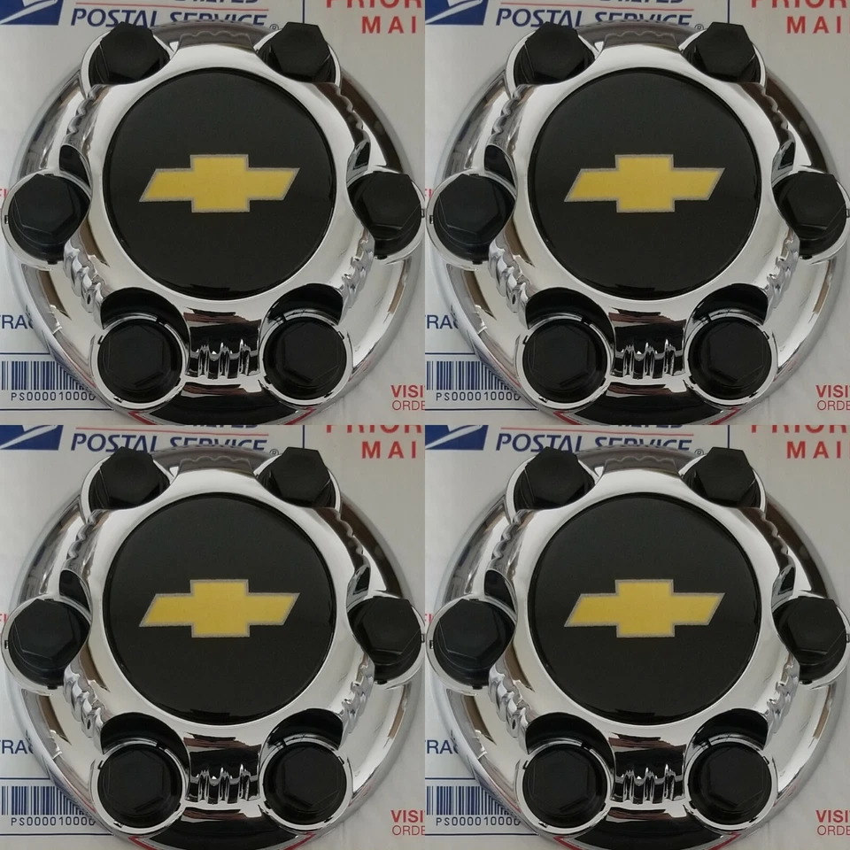 NEW 2000 - 2010 Chevy 1500 Truck Van 16" 17" 6 LUG Chrome WHEEL Center hub Caps  - Image 1 of 1