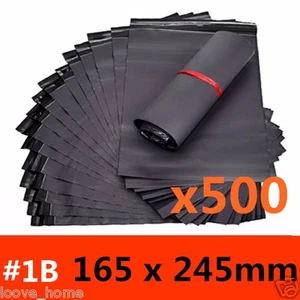 500x 165x245mm Plastic Satchel Courier Poly Mailer Self Sealing Mailing Post Bag - Picture 1 of 4