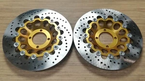 Dischi freno anteriori da 285 mm flottanti per BMW K75 e K100 8V - Nuovi - Imagen 1 de 11