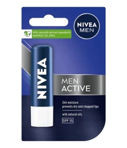 Nivea MEN Active Care lip balm/ chapstick -1 pack - FREE SHIPPING - Picture 1 of 4