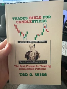 TRADES BIBLE for CANDLESTICKS: the Best Course for Trading Candl Paperback - NEW - Picture 1 of 3