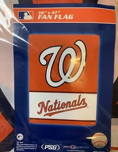 Washington Nationals Fan Garden Yard Flag 3'x4' World Series Champions MLB New - Picture 1 of 3
