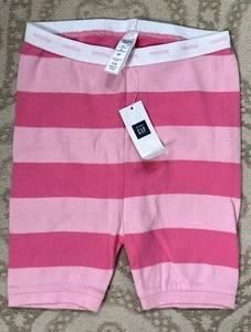 GAP Girls’ Short Pink Stripe Cotton Pajama Size 5 Years NWT - Picture 1 of 4