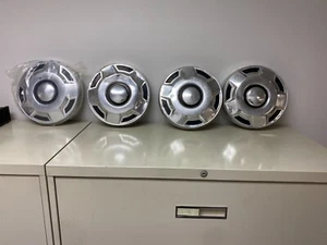 1977-1991 Ford F150/E250 Truck Van10.5" Dog Dish Hubcaps OEM Set of 4 - Picture 1 of 8
