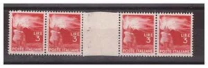 DEMOCRATICA 1946 - LIRE 3 COPPIA CON INTERSPAZIO NUOVA ** MNH - Imagen 1 de 1