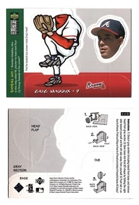 GREG MADDUX 1998 UPPER DECK COLLECTOR'S CHOICE POP-UP 6 OF 30 ATLANTA BRAVES - Picture 1 of 3