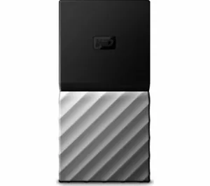 SSD externo WD My Passport - 256 GB negro y plateado - Imagen 1 de 2