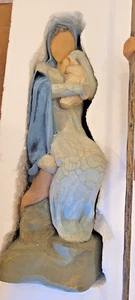 Willow Tree The Christmas Story Mary & Baby Jesus Figurine By Susan Lordi - Picture 1 of 1