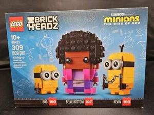 LEGO 40421 BrickHeadz Minions The Rise of Gru - Belle Bottom, Kevin and Bob - Imagen 1 de 6